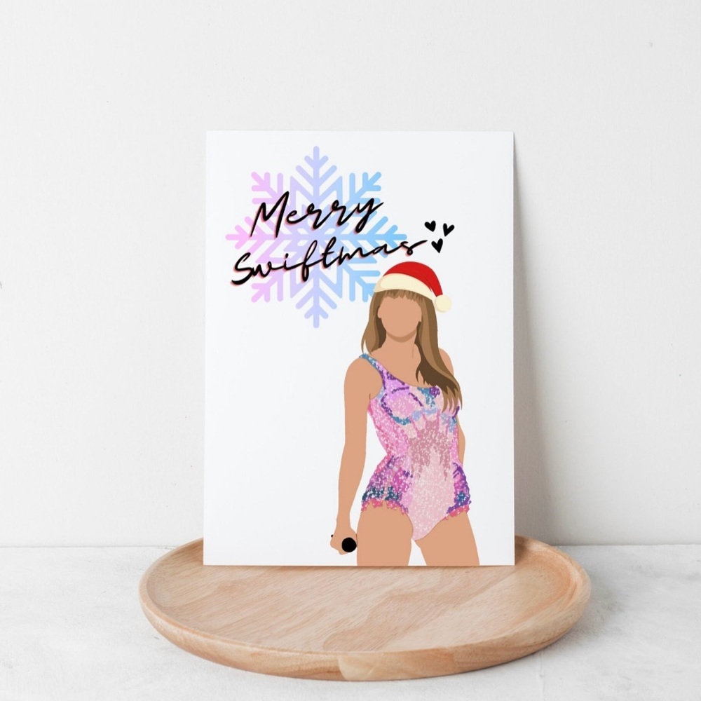 3/$25 Swiftie Xmas Card